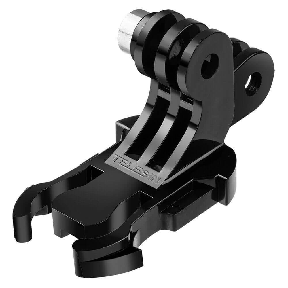 Imagem 3 de 5 do produto Suporte Adaptador J-hook Duplo Para Gopro E Câmeras Similares - Telesin