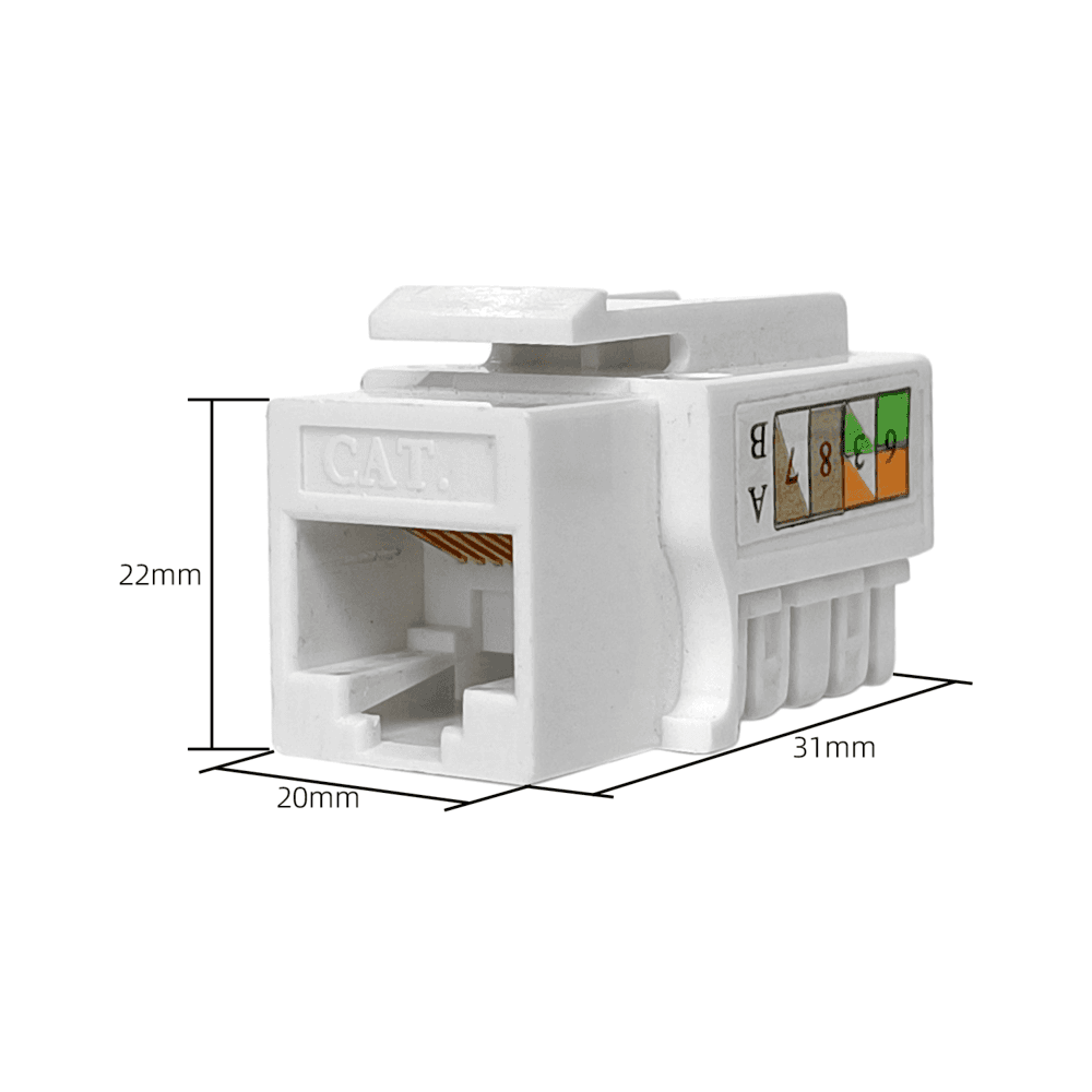 Imagem 3 de 5 do produto Conector Cat5e Rj45 Emenda