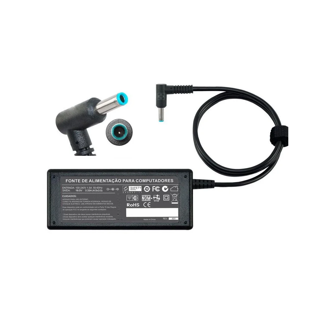 Fonte Carregador Para Hp Pavilion 360 11-n025br 19,5v 3,33a 65w 761