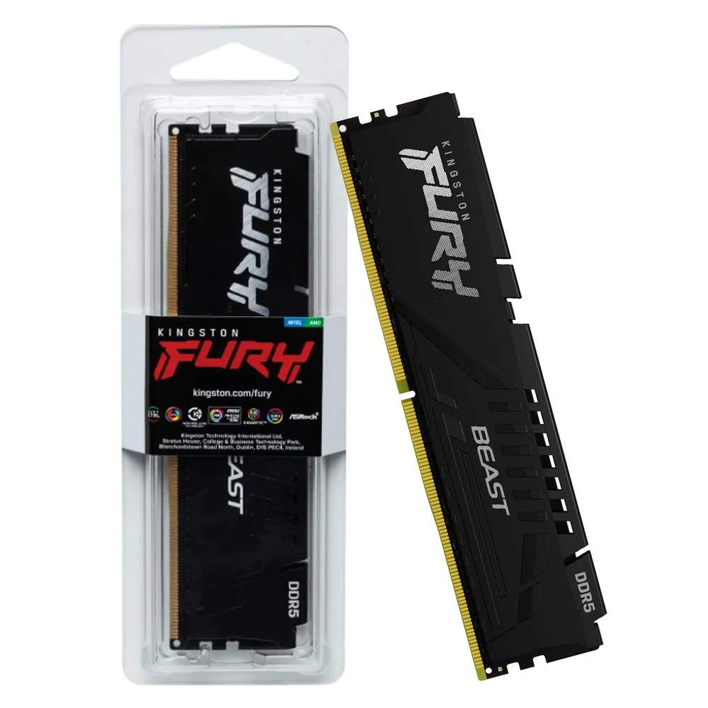 Memória Kingston Fury Beast KaBuM