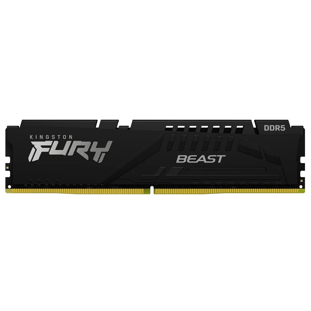 Imagem 4 de 5 do produto Memória Kingston Fury Beast, 16GB, 5200MHz, DDR5, CL40, Preto - KF552C40BB-16
