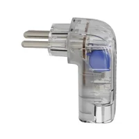 Protetor Contra Raios +dps Iclamper Pocket Fit 3p 90 graus - 20a - Proteção Contra Surto Elétrico - Transparente - 015418