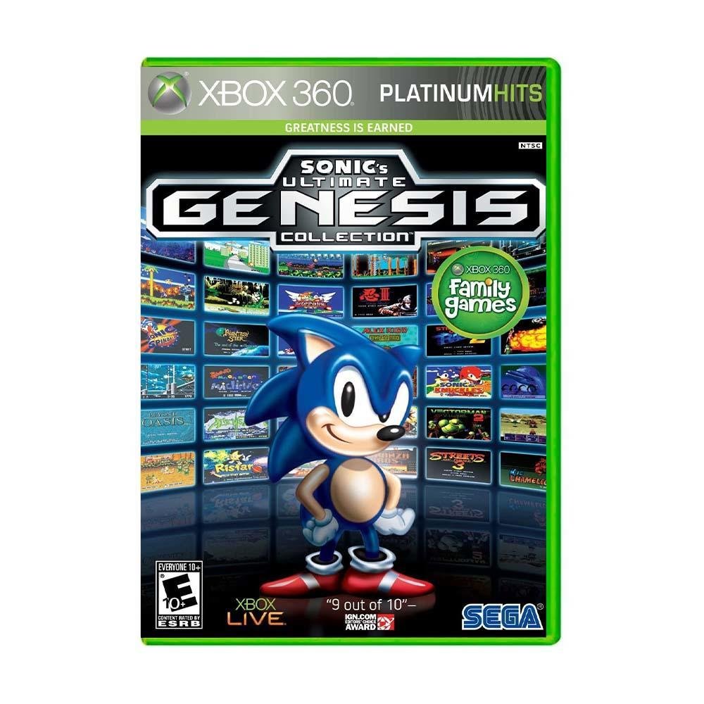 JOGO SONIC GENERATION XBOX 360 MIDIA FISICA USADO