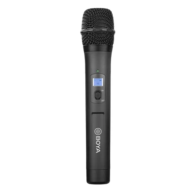 Microfone De Mão Sem Fio Boya By-whm8 Pro Com Transmissor Wireless