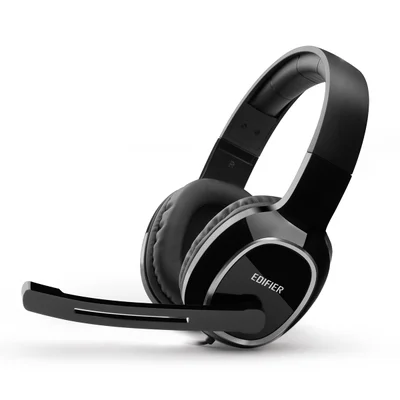 Headset Usb Profissional Com Placa De Som E Áudio Digital - Edifier K815 Com Microfone E Drivers De 40mm