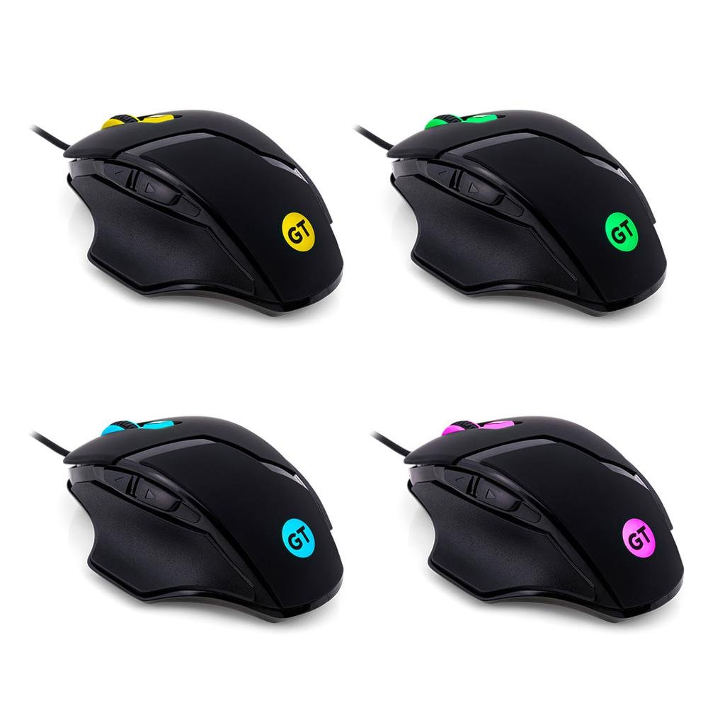 Mouse Spectre, 4000DPI, Preto, Gt Gamer | KaBuM!