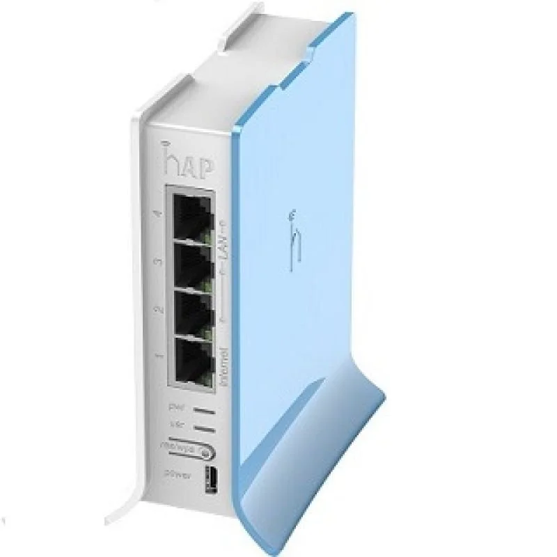 Imagem 4 de 5 do produto Roteador Wi-fi Mikrotik Hap Lite - 2.4 Ghz - Routeros - Rb941-2nd-tc