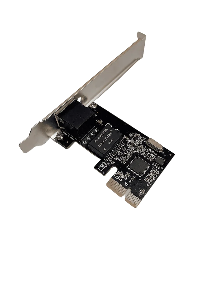 Imagem 5 de 5 do produto Placa De Rede PCI Express, 10/100/1000 MBps, Acompanha Espelho Low Profile - DP-02