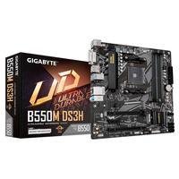As placas-mãe da série de jogos B550 usam um design de MOSFETs PWM + baixo RDS (on) digital de 5 + 3 fases para oferecer suporte aos processadores AMD