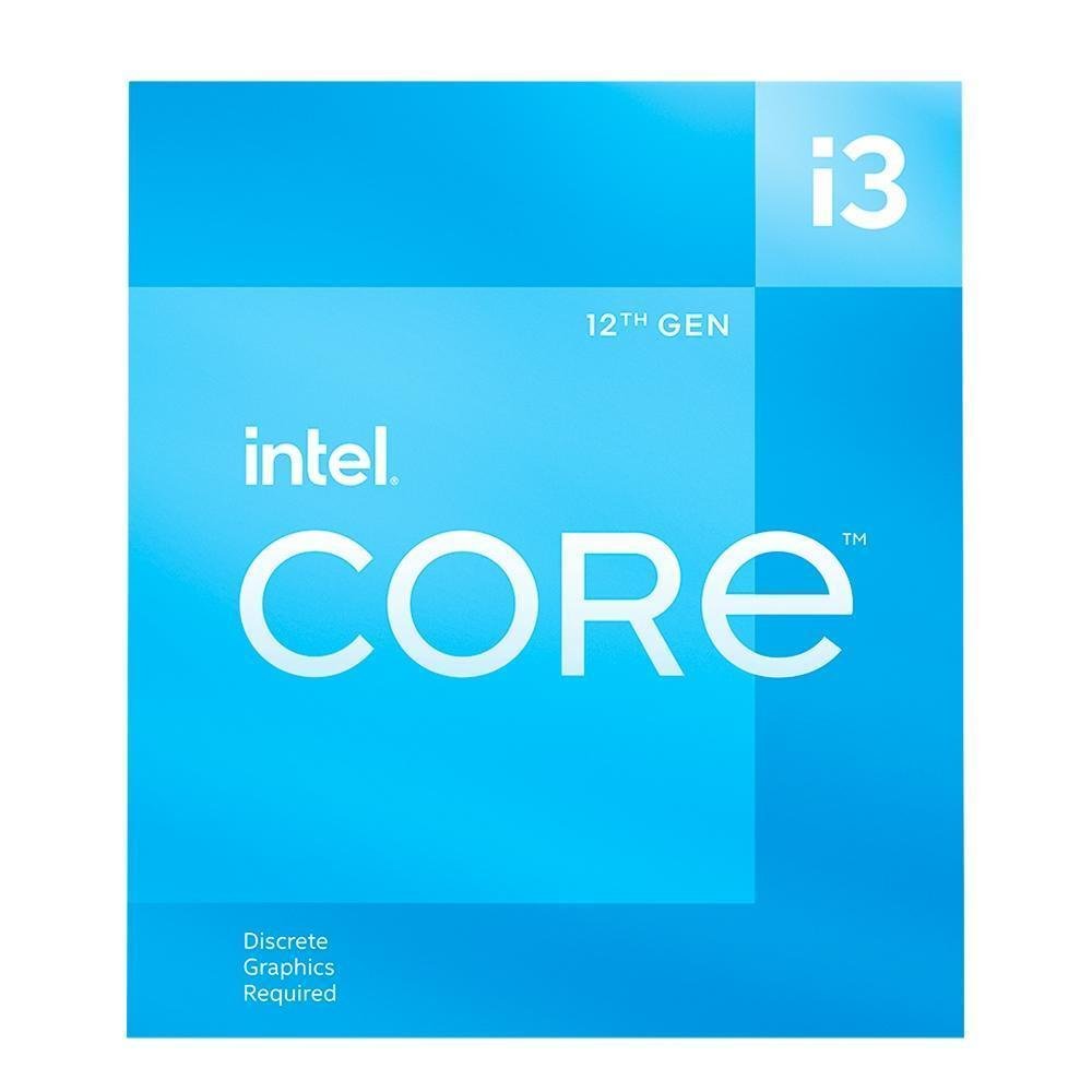 Processador Intel Core I312100f 29 Lga 1700 KaBuM
