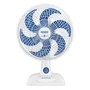Ventilador De Mesa Mondial Super Power, 30cm, 6 Pás, 60w, Branco e Azul Escuro, 127v - Vsp-30-w