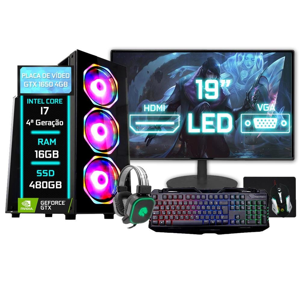 Pc Gamer Fácil Completo Intel Core I7 KaBuM