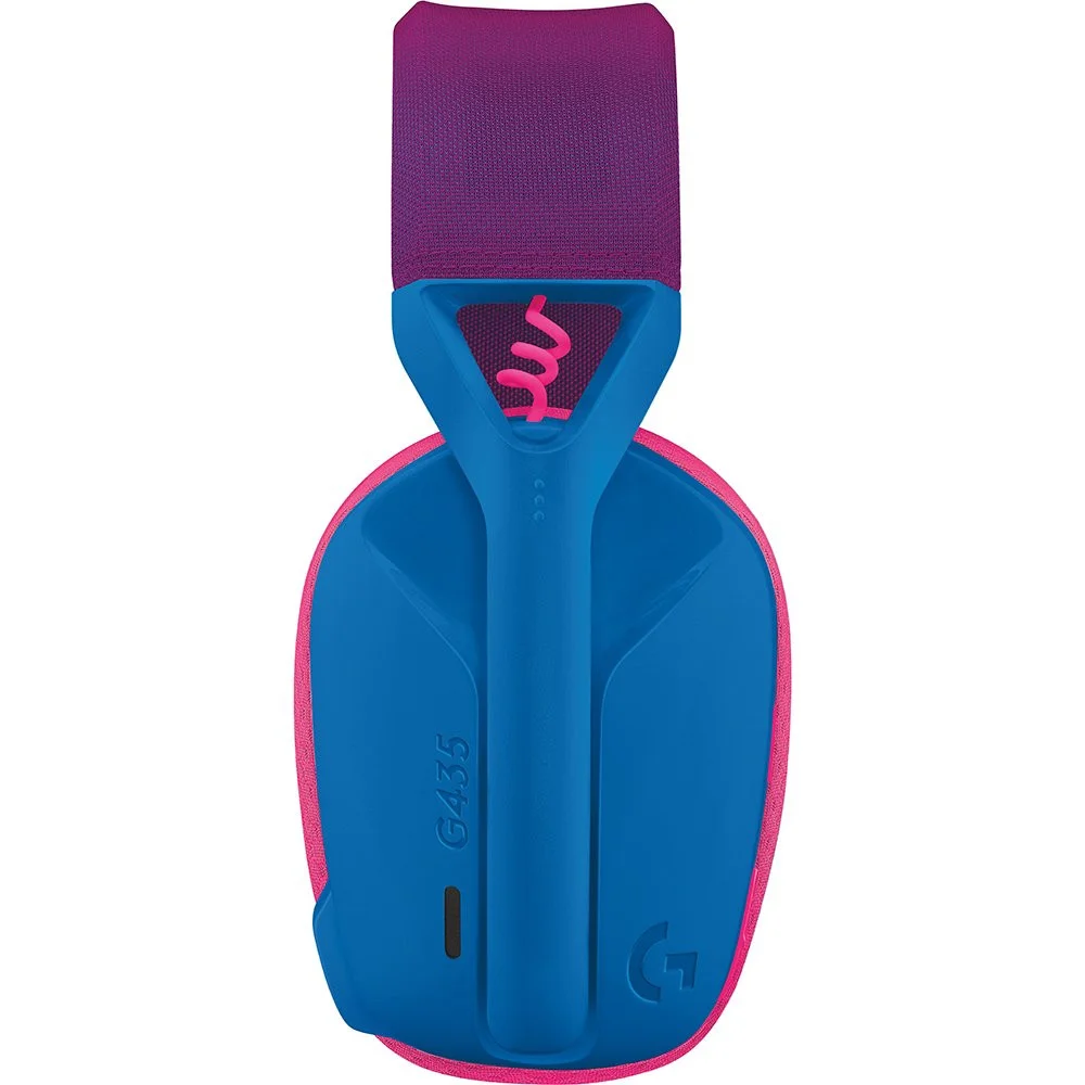 Imagem 4 de 5 do produto Headset Gamer Logitech G435 Sem Fio Bluetooth Usb Azul - 981-001061
