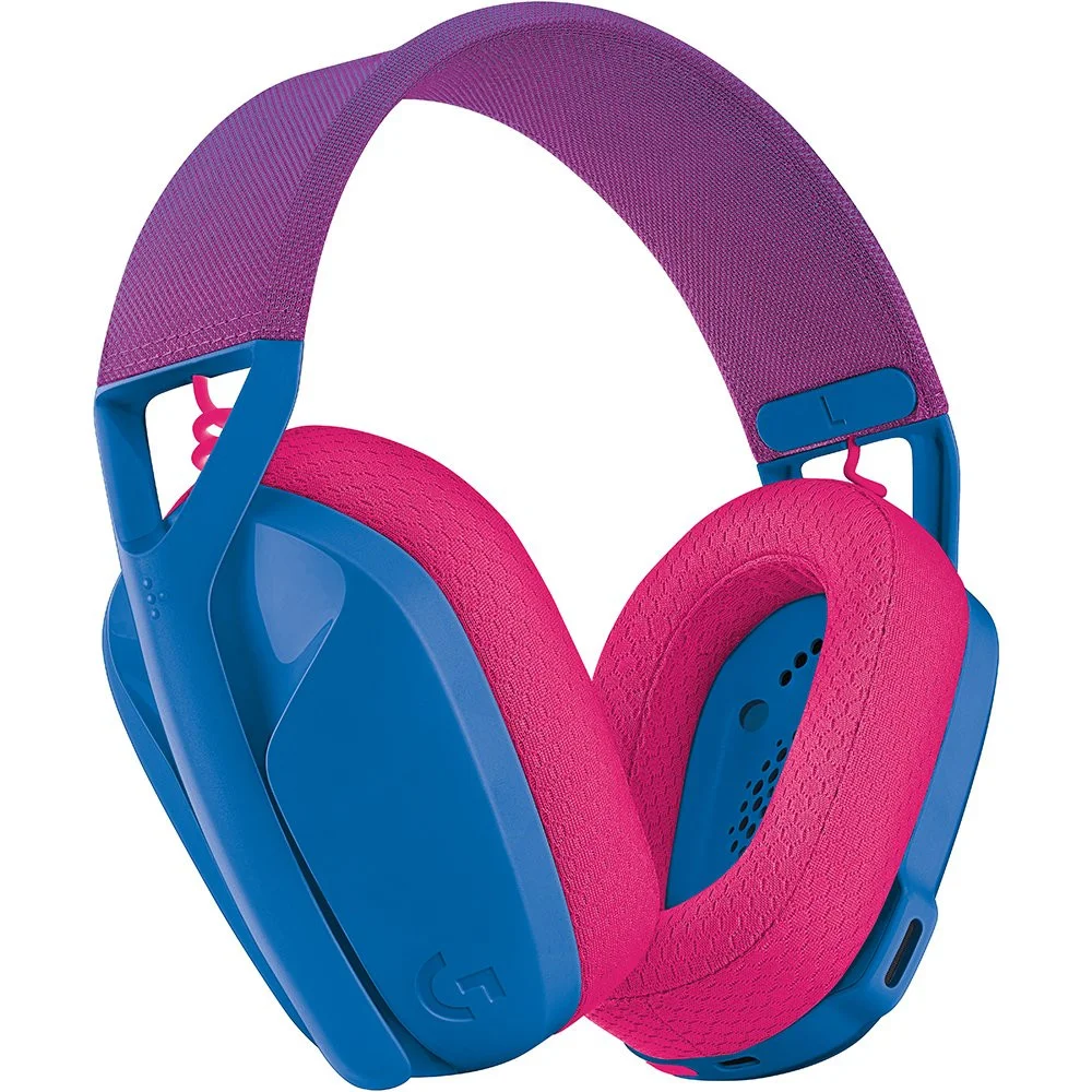 Imagem 5 de 5 do produto Headset Gamer Logitech G435 Sem Fio Bluetooth Usb Azul - 981-001061