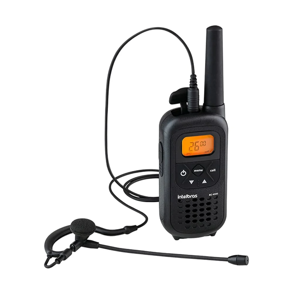 Imagem 3 de 5 do produto Fone De Ouvido Com Fio Intelbras Hc20pt Para Radio Comunicador 4161020