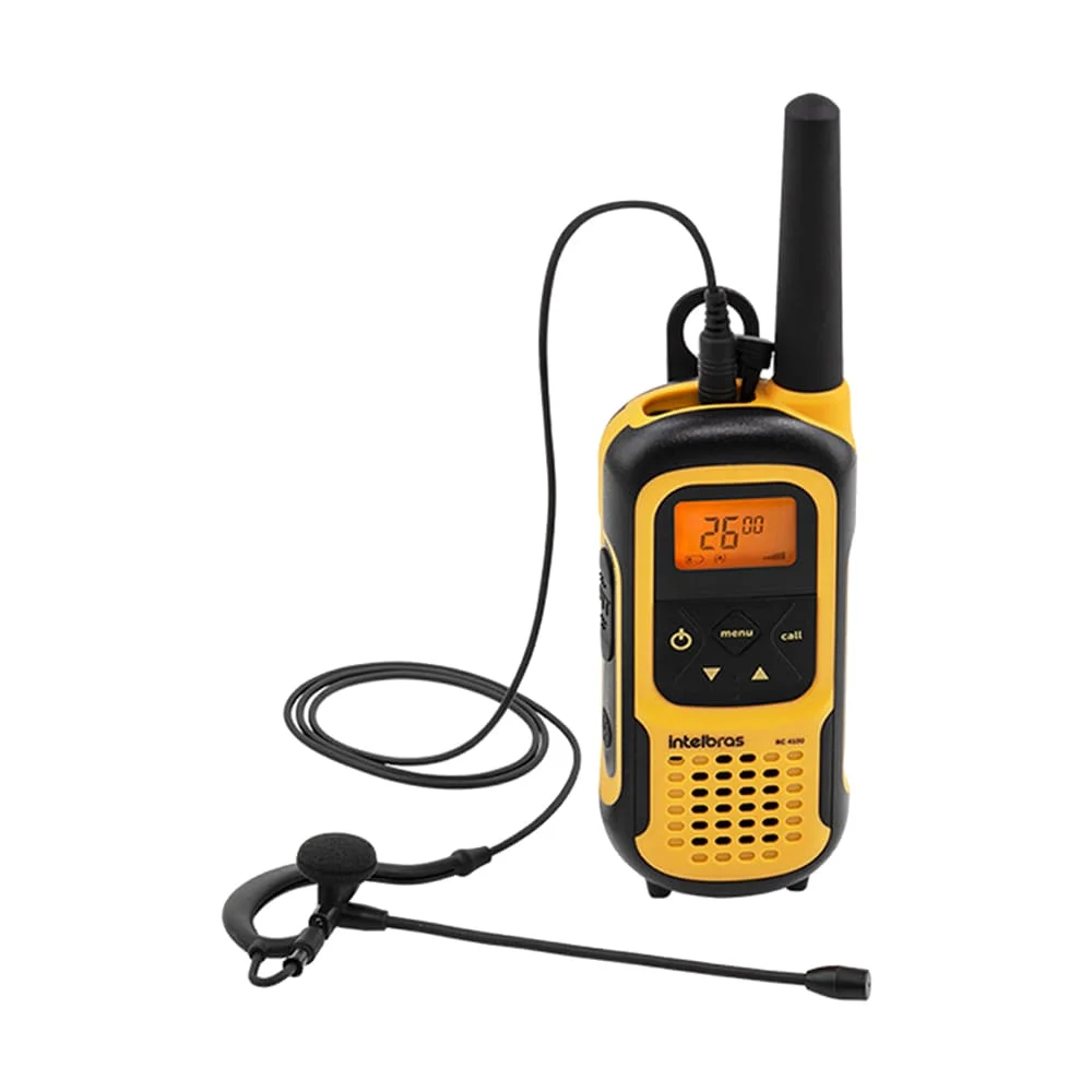 Imagem 4 de 5 do produto Fone De Ouvido Com Fio Intelbras Hc20pt Para Radio Comunicador 4161020