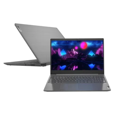Notebook Lenovo V15, i3-10110U, 4GB RAM, 500GB, 15.6 HD, Intel UHD Graphics, Freedos - 82NQ0007BR