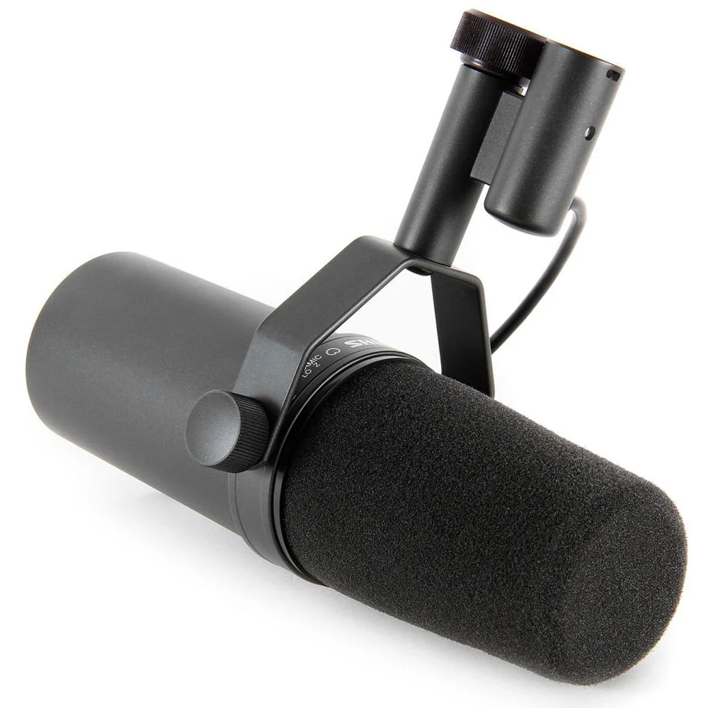 Microfone Shure Vocal Profissional Podcast KaBuM