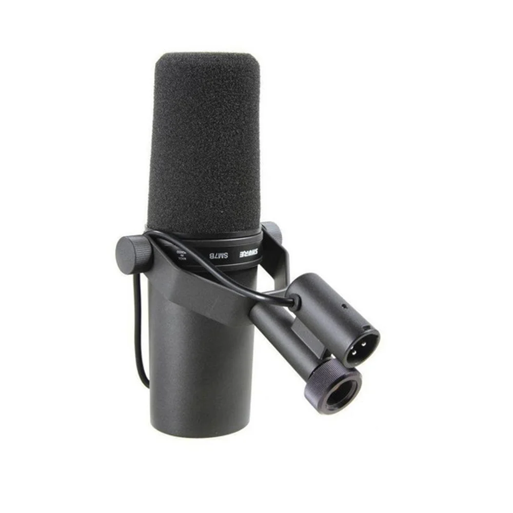 Microfone Shure Vocal Profissional Podcast KaBuM
