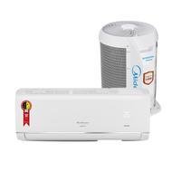  ar condicionado split hi wall inverter springer midea airvolution 12000 btu/h frio 42afvcg12s5 - 220 volts  o  ar condicionado split hi wall inverter