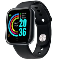 Y68 Pro Smartwatch Esportivo Bluetooth Pressão para Android/iOS