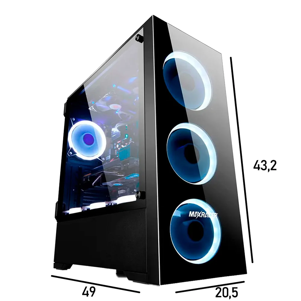 Pc Gamer I9 Rtx 3070 HD 1TB SSD Mon 315 KaBuM