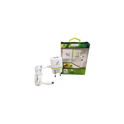 Carregador X-cell Ult Ráp. Micro Usb V8 Ent.usb 2.8a C/led