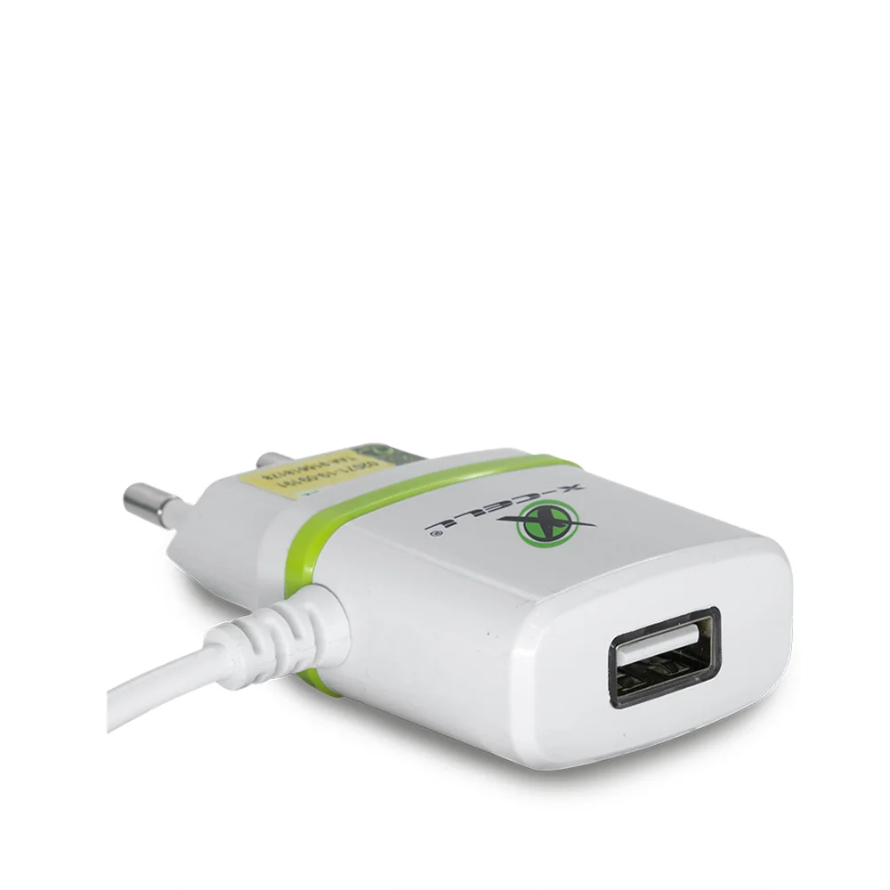 Imagem 4 de 5 do produto Carregador X-cell Ult Ráp. Micro Usb V8 Ent.usb 2.8a C/led