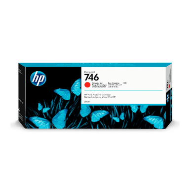 Cartucho De Tinta HP, 746 Verm. Crom. Pluk 300ml - P2v81a