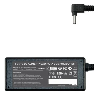 Fonte Carregador Asus Eeepc 1201nl 19v 2.1a 40w 608 - Voltagem De Entrada
