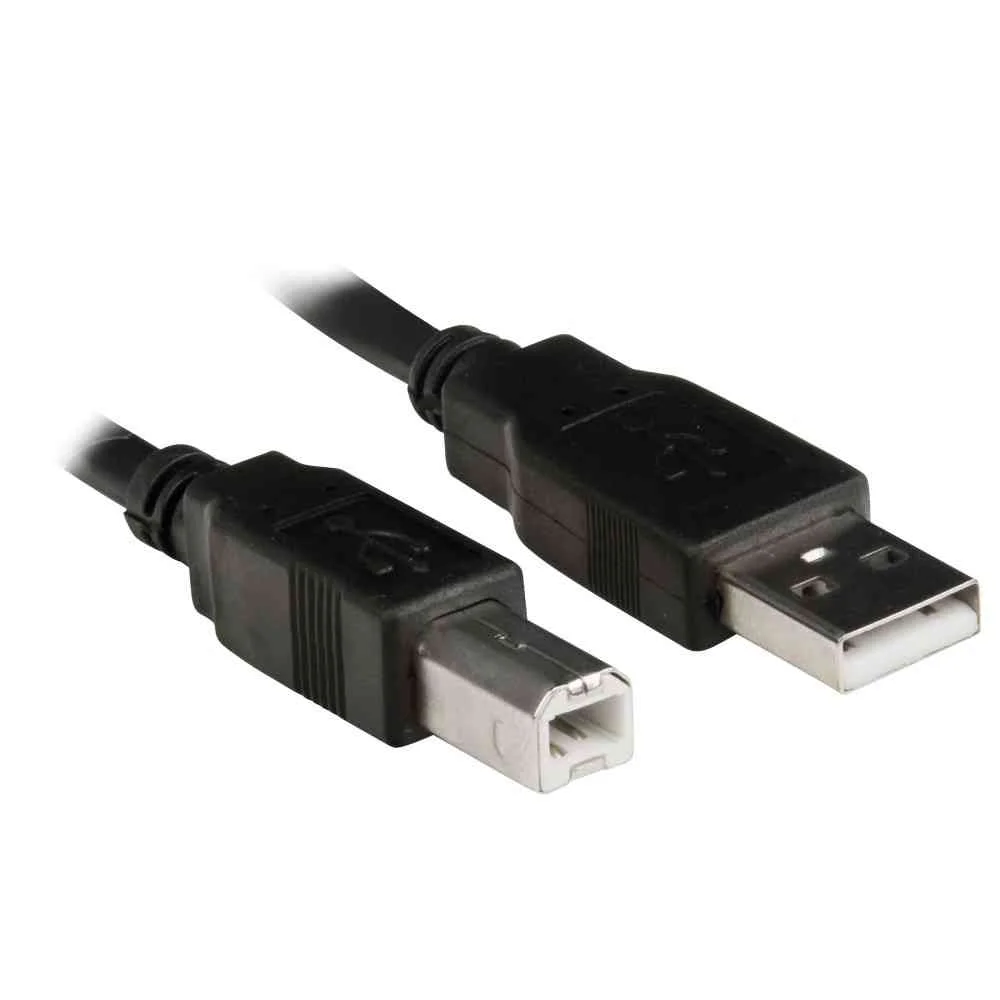 Imagem 3 de 5 do produto Cabo Usb Para Impressora 3.0 Am X Bm 1.5m Usbbm3015 - Pluscable.