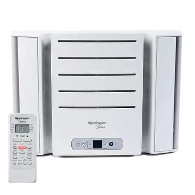 Ar Condicionado Midea QCI108RB/QCI108RB, de Janela, 10.000 BTUs, 990W, 110V, Frio - QCI108RB