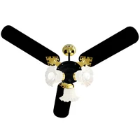 Ventilador de Teto Venti-Delta Elegance New Zeta, 3 Pás, 3 Velocidades - 220V