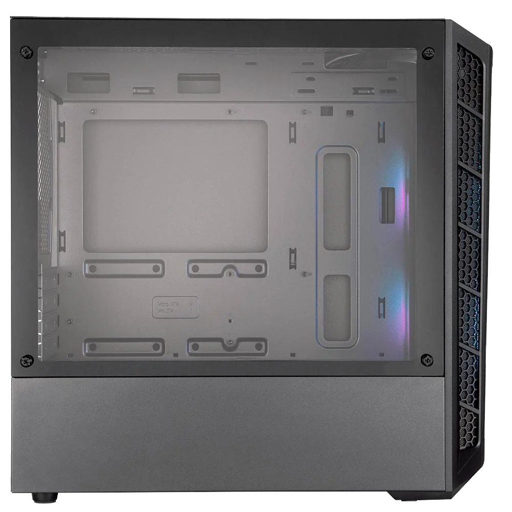 Imagem 3 de 5 do produto Gabinete Cooler Master Masterbox Mb320l ArGB Lateral Vidro Temperado 2 Fans ArGB Frontal Acrílico - Mcb-b320l-kgnn-s02