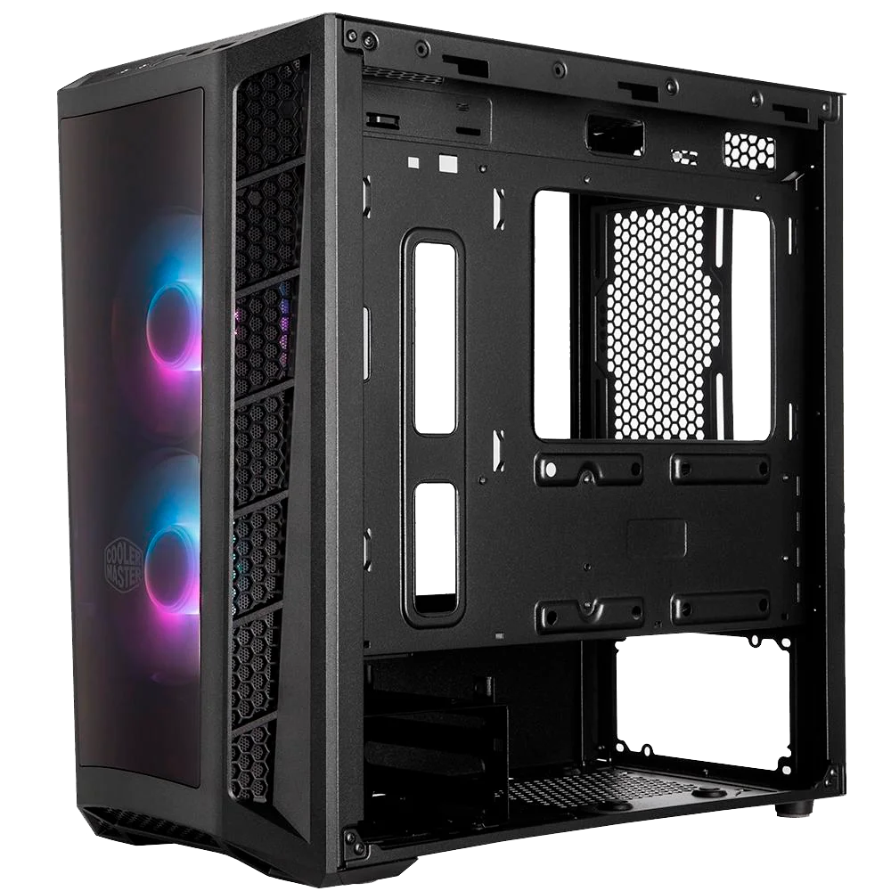 Imagem 5 de 5 do produto Gabinete Cooler Master Masterbox Mb320l ArGB Lateral Vidro Temperado 2 Fans ArGB Frontal Acrílico - Mcb-b320l-kgnn-s02