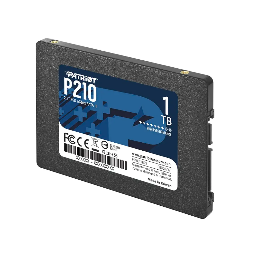Imagem 4 de 5 do produto Ssd 1tb 2.5 Sata 3 520mb/s Leit - 430mb/s Grav P210 P210S1TB25 Patriot