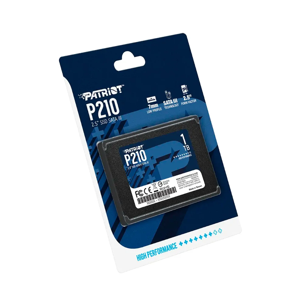 Imagem 5 de 5 do produto Ssd 1tb 2.5 Sata 3 520mb/s Leit - 430mb/s Grav P210 P210S1TB25 Patriot