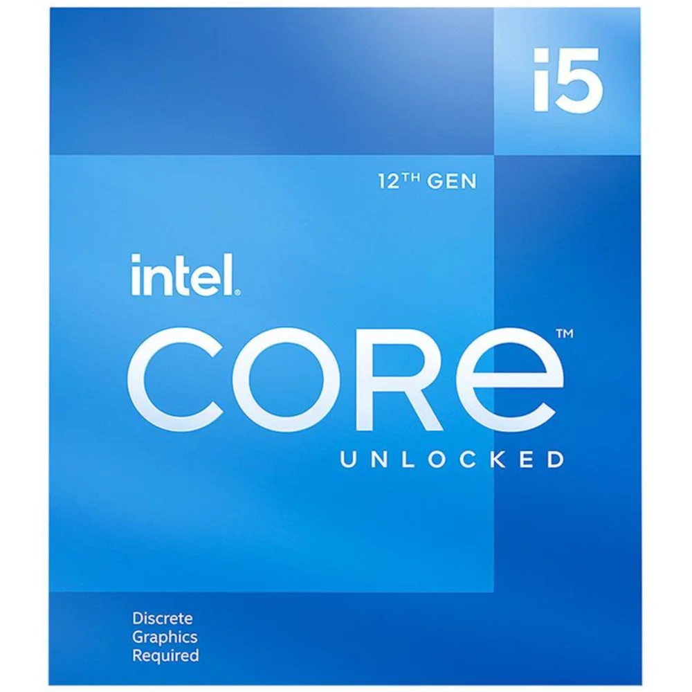 Processador Intel I512600kf 12Ger 37GHz KaBuM