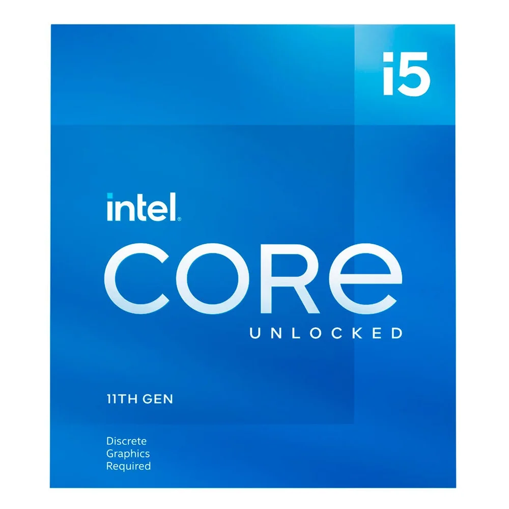 Processador Intel Core I5-11600KF 3.9GHz, 12MB, LGA 1200 - BX8070811600KF I 7