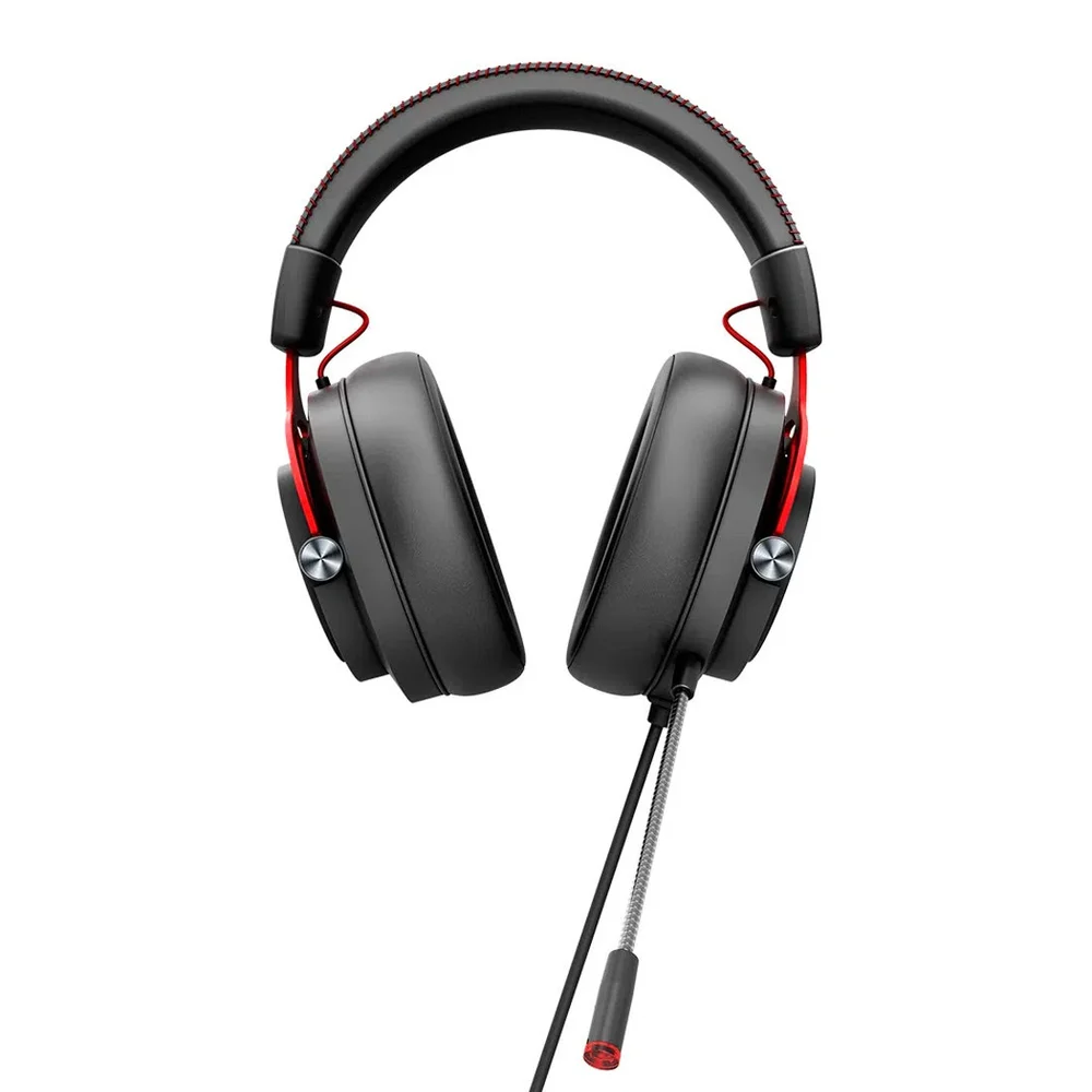 Imagem 2 de 5 do produto Headset Gamer AOC GH210, Driver De 50Mm, LED E Microfone Removível - GH210RA1B