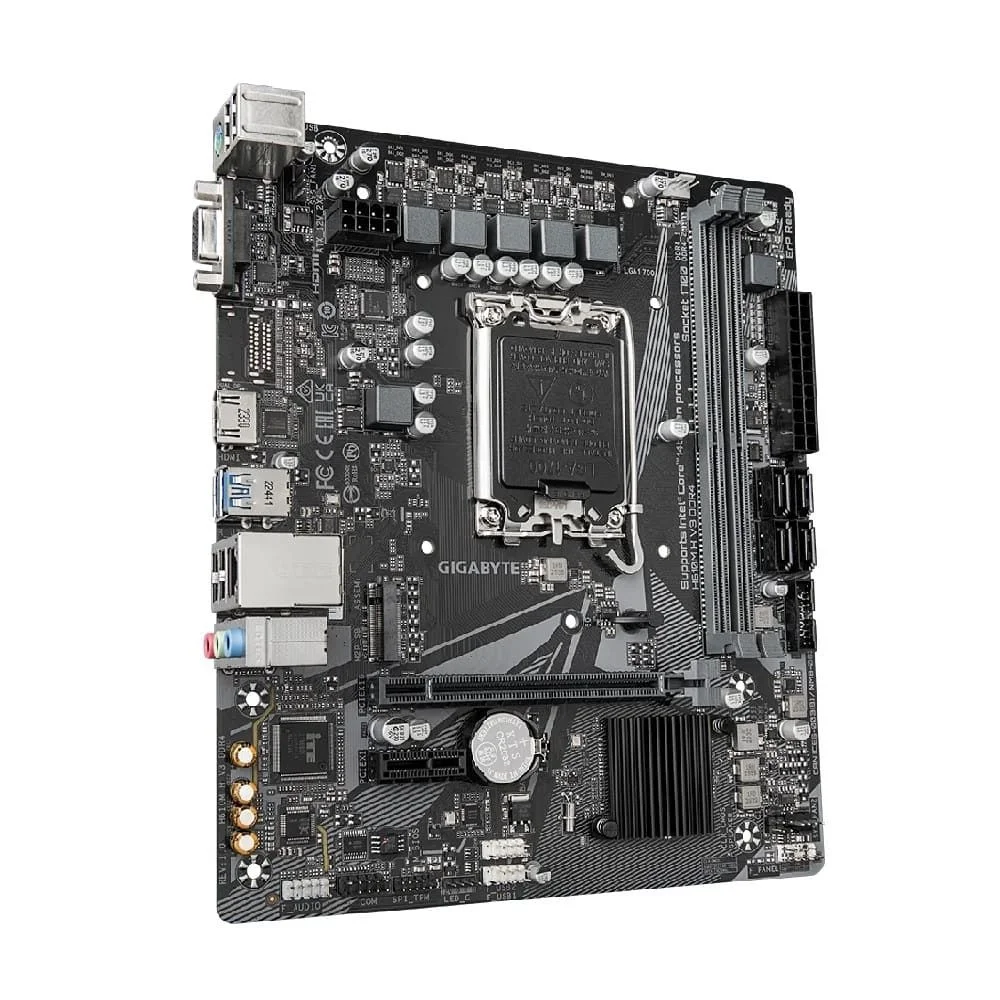 Imagem 2 de 3 do produto Placa Mãe Gigabyte i3/i5/i7 H610m H Ddr4 12 Geração
