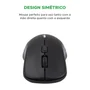Mouse Sem Fio 5+ Mw-500 Office, 1000 DPI, 2.4GHz, Preto - 015-0080