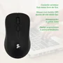 Mouse Sem Fio 5+ Mw-500 Office, 1000 DPI, 2.4GHz, Preto - 015-0080