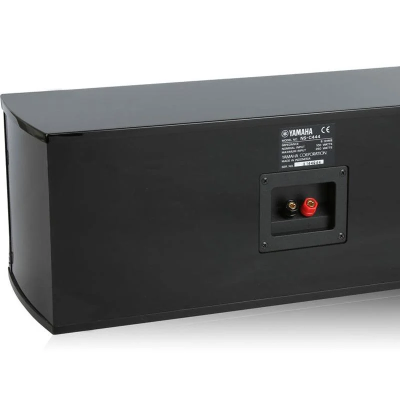 Caixa Acústica Yamaha NSC444 Central 2Vias Preta