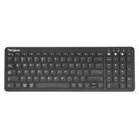 Teclado Targus Sem Fio Bluetooth 5.1 Antimicrobiano US Preto - AKB863US    Conecte-se com facilidade e comece a digitar com este teclado perfeito. Com