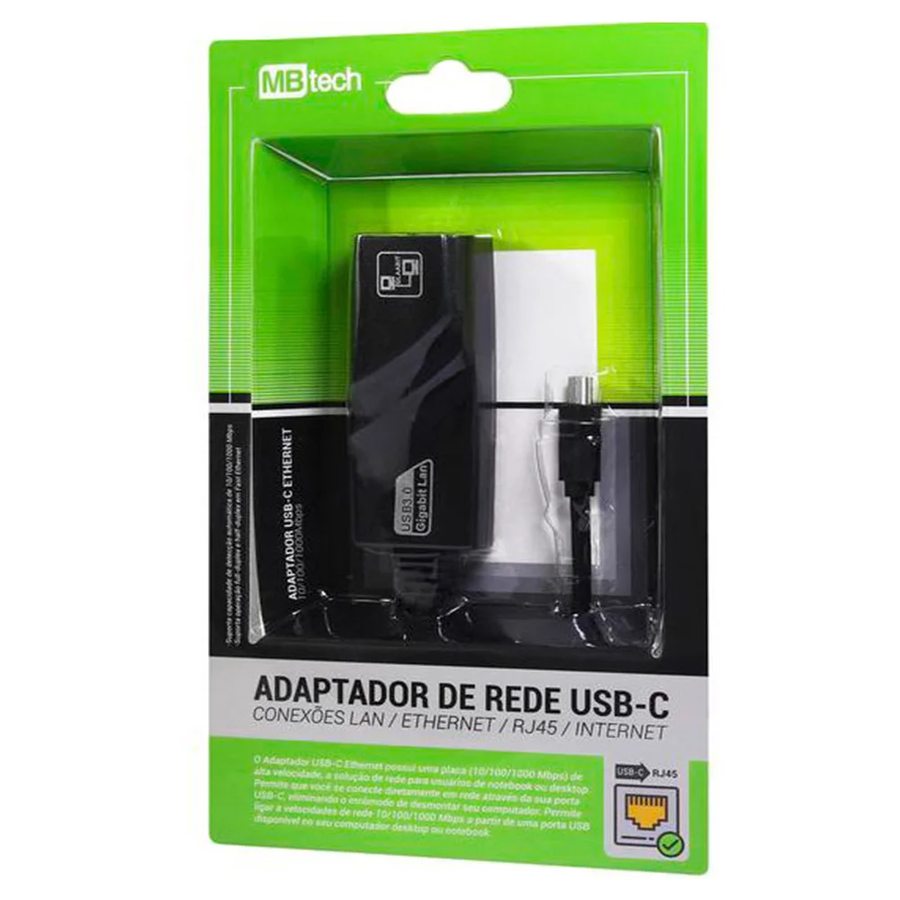 Imagem 4 de 4 do produto Adaptador Conversor USB-C Fy Para Rj45 - Jc-tyc-r02