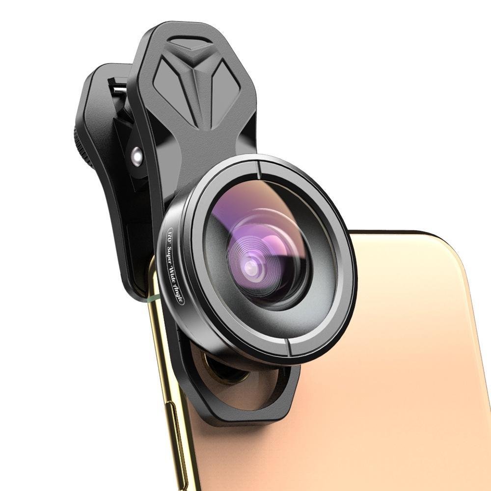 Imagem 3 de 5 do produto Kit De Lentes Para Celular Apexel - Wide / Superwide / Macro / Telefoto / Fisheye