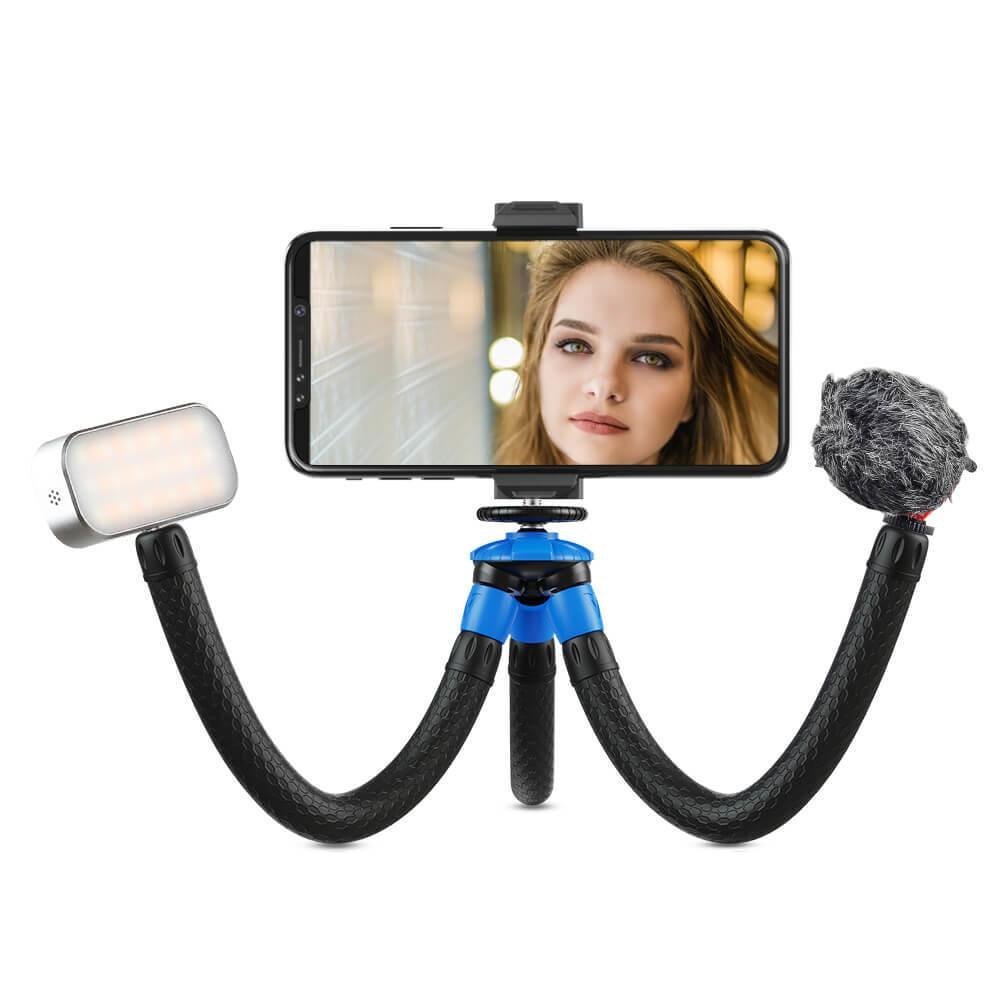 Imagem 2 de 5 do produto Tripé Flexível Para Celular E Câmeras Dslr - Apexel
