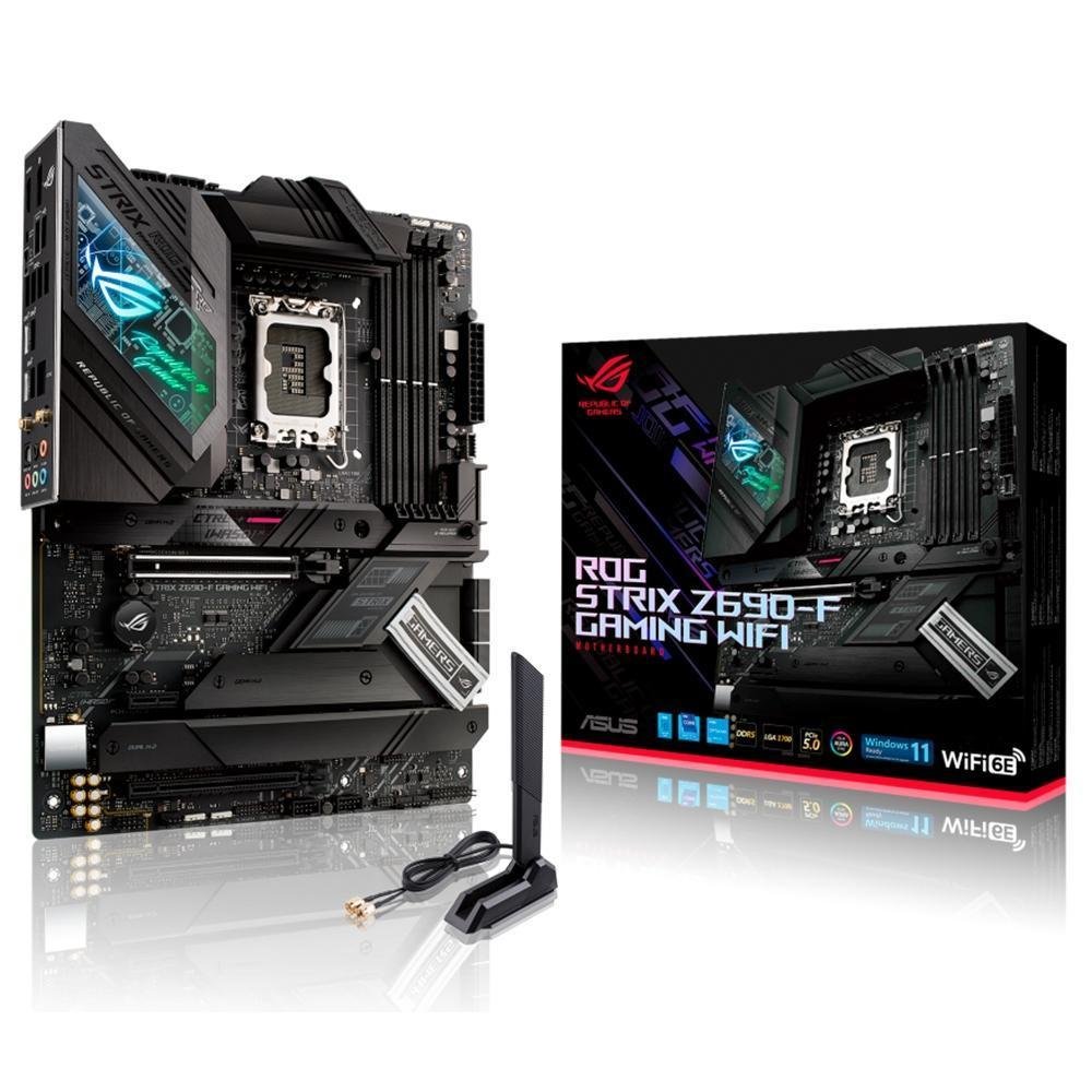 PlacaMe Asus ROG Strix Z690F Gaming Intel KaBuM