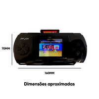 Mini Vídeo Game Portátil Tipo Psp 8bit Preto